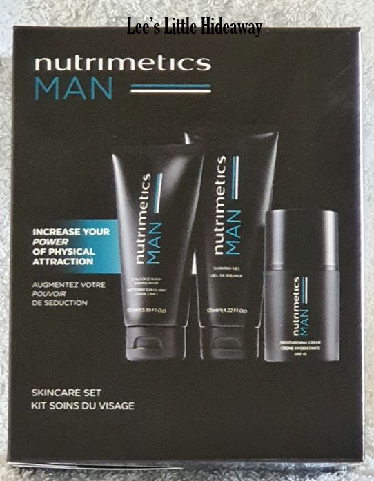 Nutrimetics MAN 3 Piece Skincare Set - Face Wash, Shaving Gel & Moisturising Creme