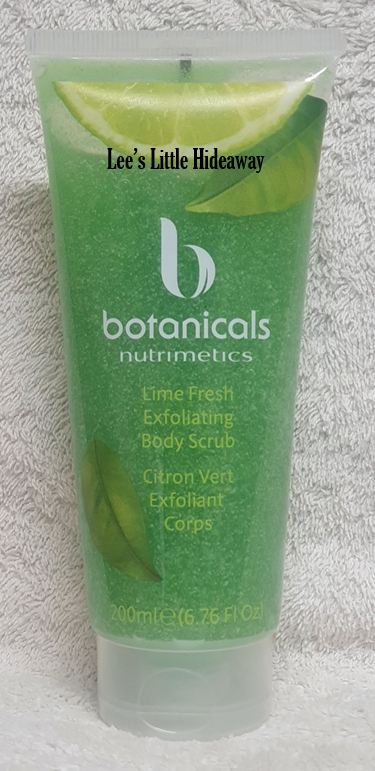 Nutrimetics Botanicals Exfoliating Body Scrub Lime Fresh 200ml