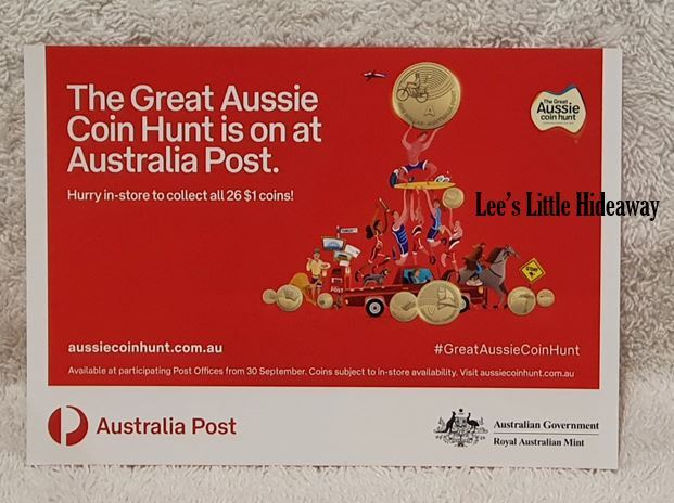 2019 $1 The Great Aussie Coin Hunt Folder (no coins)