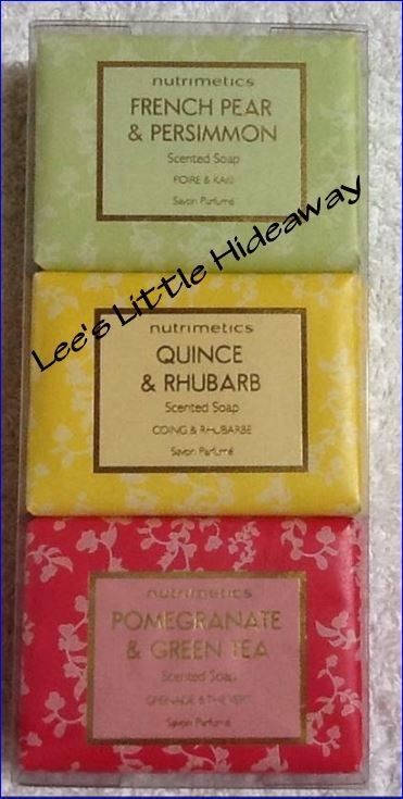 Nutrimetics Scented Soap - Set of 3