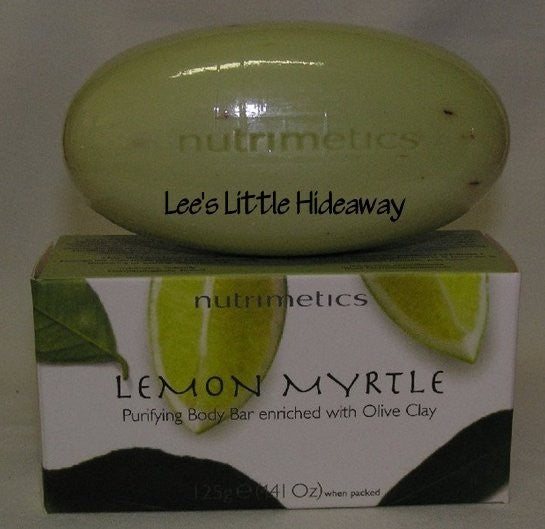 Nutrimetics Lemon Myrtle Purifying Body Bar 125g