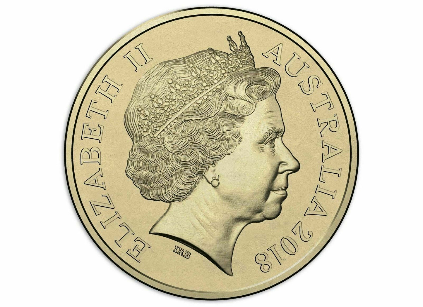 2018 $1 WMF (World Money Fair) Berlin Brandenburg Gate Privy Mark Uncirculated Coin on Card