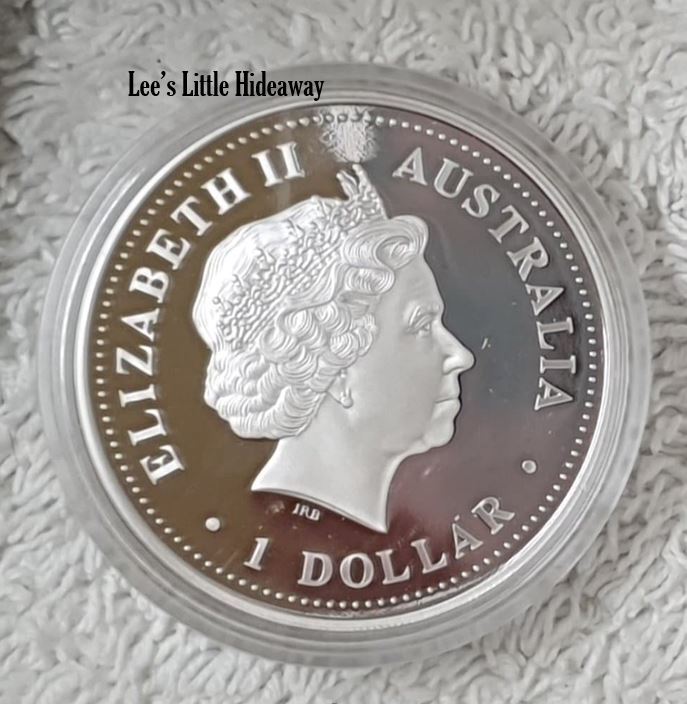 2004 $1 1oz Silver Coin - Mawson Station 50th Anniversary Commemorative Coin 1954 - 2004. The Perth Mint