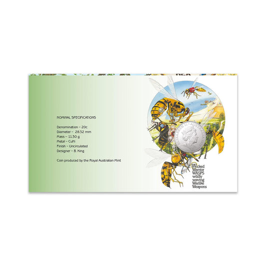2021 Animalia Postal Numismatic Cover 20c (PNC) 7500 Limited Edition