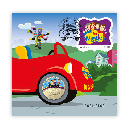 2021 The Wiggles Postal Numismatic Cover 30c (PNC) Set 2500 Limited Edition