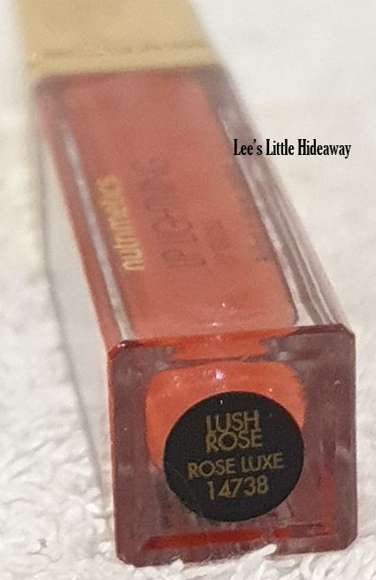 Nutrimetics nc Lip Lightning Lip Gloss 6.2ml - Lush Rose (with LED Light and Mirror)