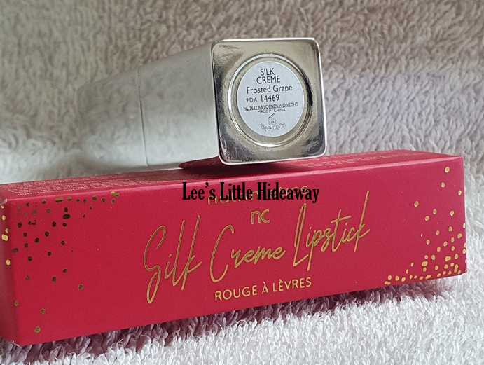Nutrimetics nc Silk Creme Lipstick 3.5g - Frosted Grape