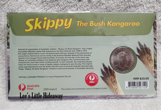 2020 Skippy the Bush Kangaroo 50c PNC