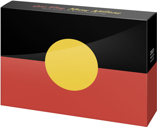 2021 Six Coin Proof Year Set 50th Anniversary of the Aboriginal Flag