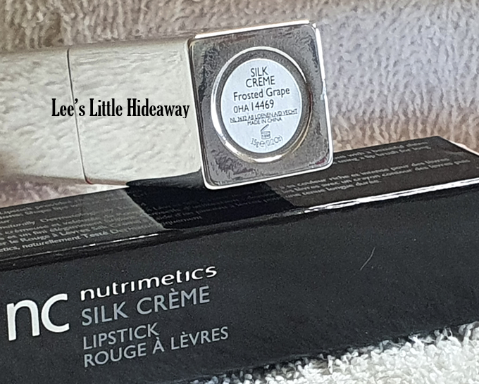 Nutrimetics nc Silk Creme Lipstick 3.5g - Frosted Grape