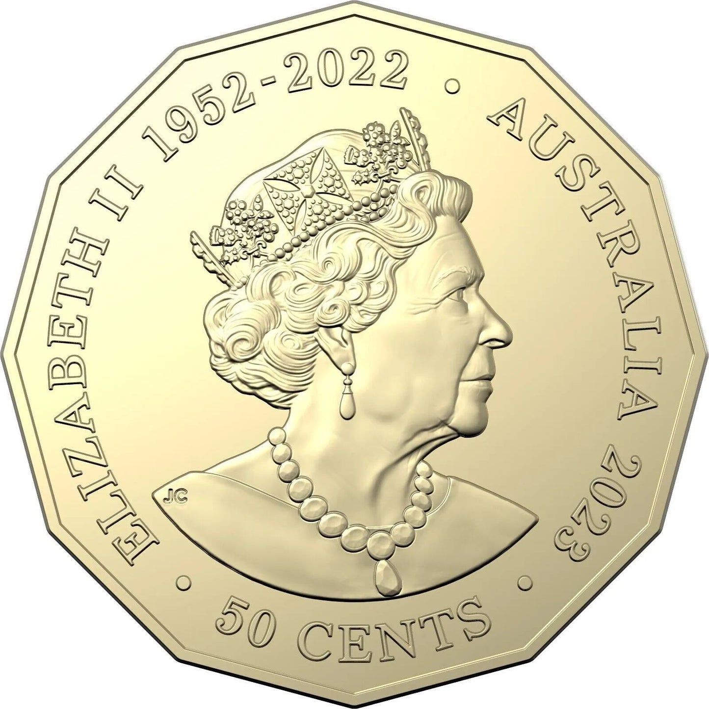 2023 50th Anniversary of The Sydney Opera House 50c uncirculated coin