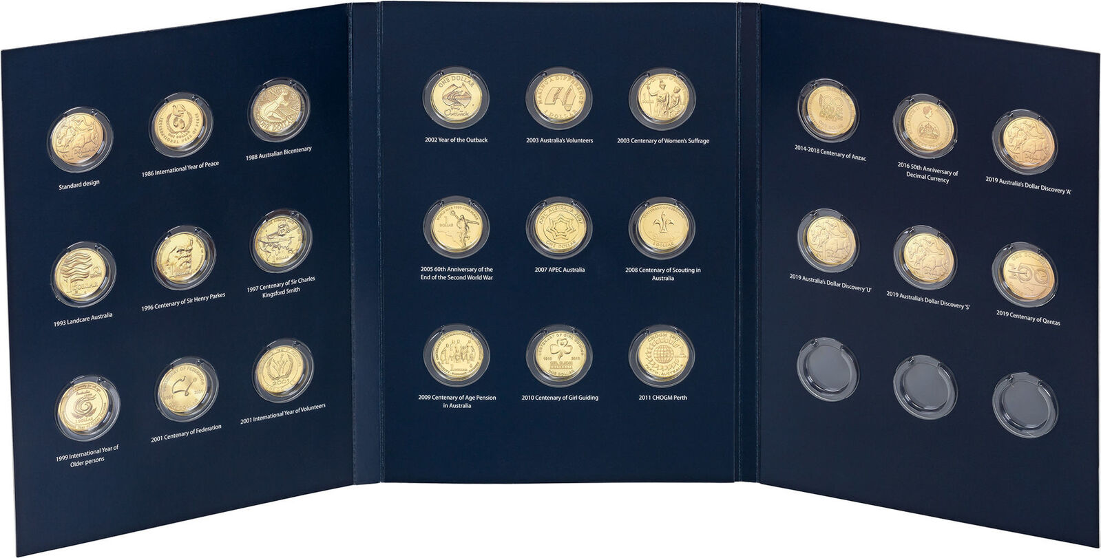 $1 Circulating Coin Folder/Album