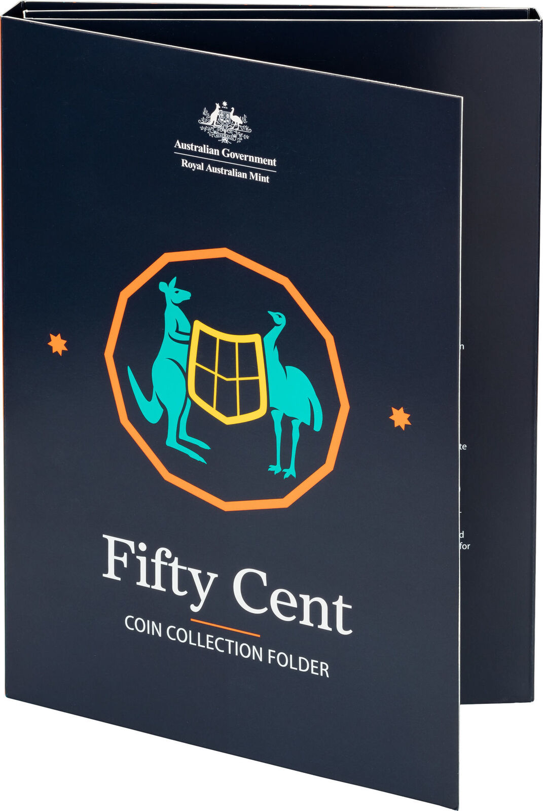 50 cent Circulating Coin Folder/Album