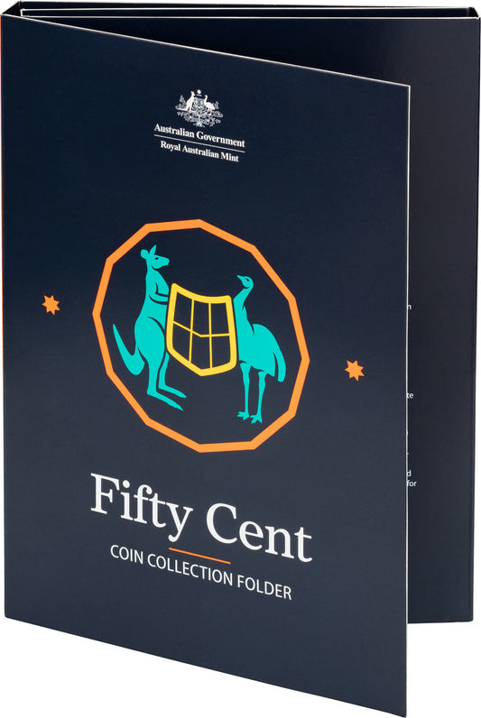 50 cent Circulating Coin Folder/Album