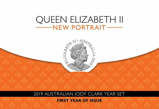 2019 Queen Elizabeth II New Portrait Jody Clark Mint Year Set