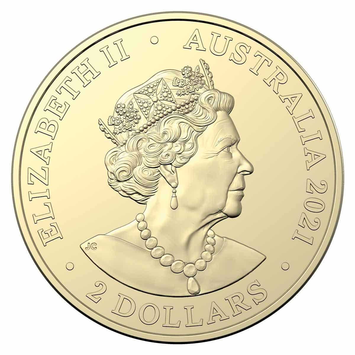 2021 $2 Ambulance C mintmark Royal Australian Mint uncirculated coin x 2