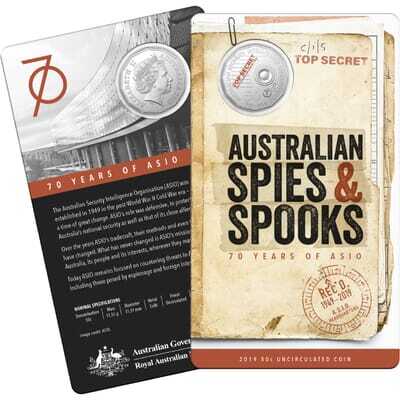 2019 50c ASIO UNC Uncirculated Coin