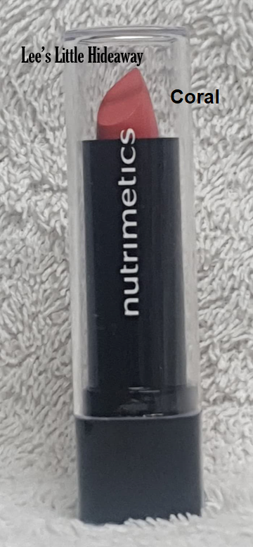 nc Nutrimetics Lipsticks x 3 - Coral, Nude & Raspberry
