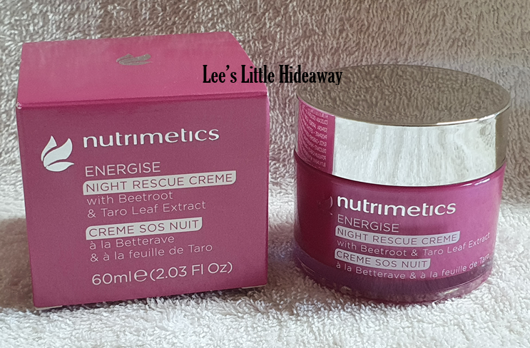 Nutrimetics Energise Night Rescue Creme 60ml