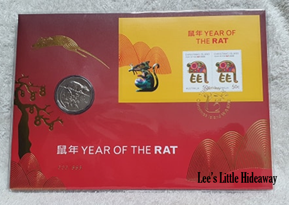 2019 (coin dated 2020) 50c Lucky 888 Year of the Rat Tetra-Decagon Prestige PNC 