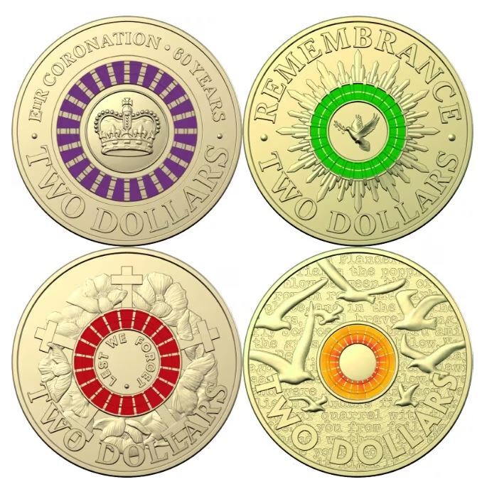 2018 30th Anniversary $2 Coin set - 12 coin collection