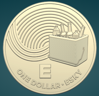 The Great Aussie Coin Hunt 2019 $1 UNC (includes 6 letters from Week 4) C E L T W Z