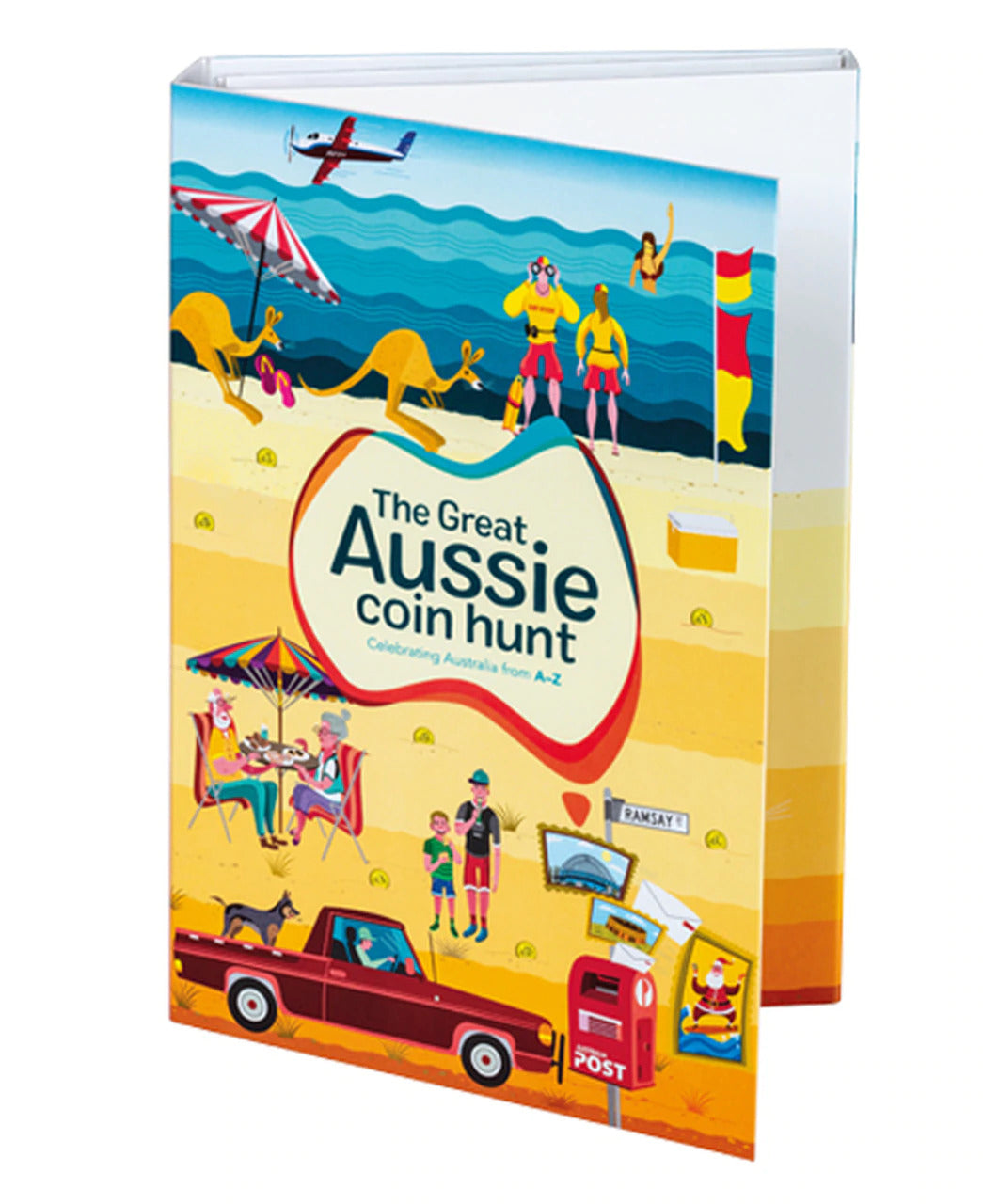 2019 $1 The Great Aussie Coin Hunt Folder (no coins)
