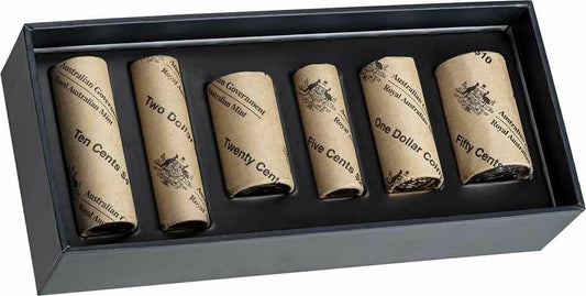 2019 Royal Australian Mint Roll Boxed Set - Jody Clark Effigy 5c - $2