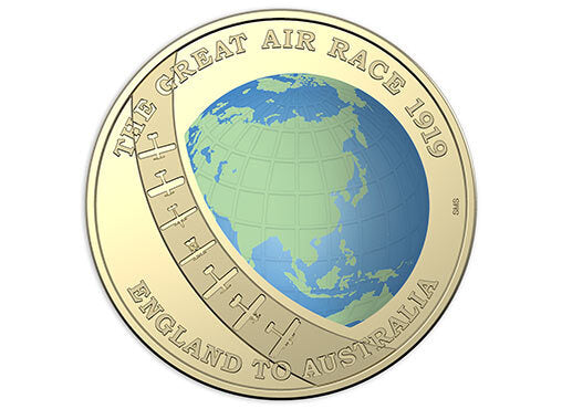 2019 $1 Uncirculated Eight-Coin Collection Centenary of the Great Air Race - England to Australia 1919