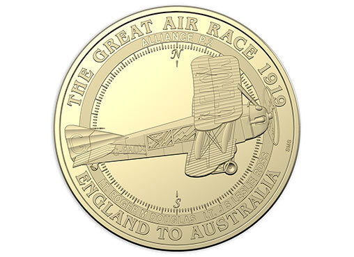 2019 $1 Uncirculated Eight-Coin Collection Centenary of the Great Air Race - England to Australia 1919