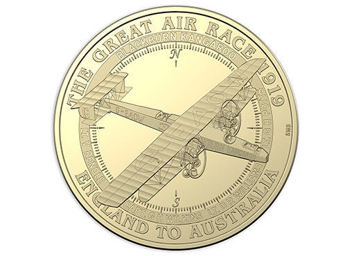 2019 $1 Uncirculated Eight-Coin Collection Centenary of the Great Air Race - England to Australia 1919