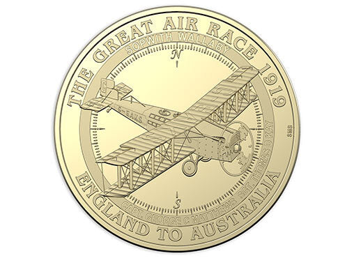 2019 $1 Uncirculated Eight-Coin Collection Centenary of the Great Air Race - England to Australia 1919