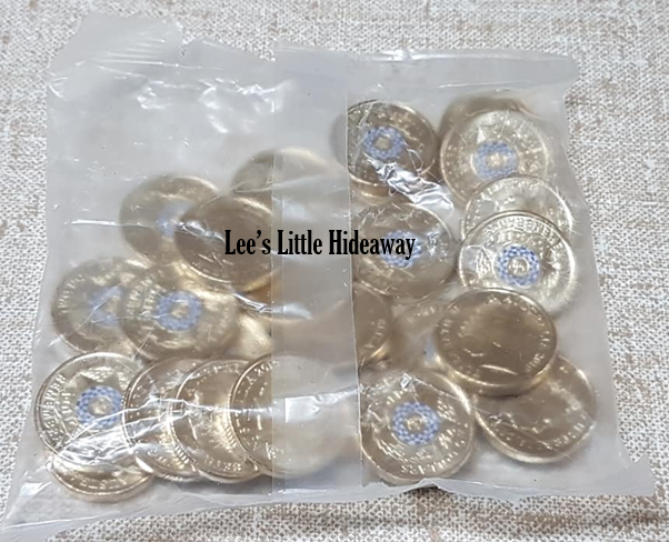 $2 2019 Police Remembrance coin - pack of 10 UNC taken from Mint Bag
