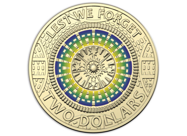 2018 $2 Lest We Forget Mosaic