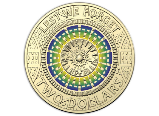 2018 $2 Lest We Forget Mosaic