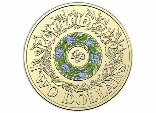 2018 $2 Remembrance Rosemary (green/purple) 