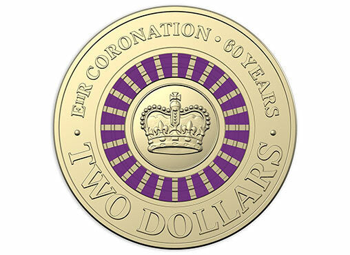 2018 $2 Coronation 60 years (purple)