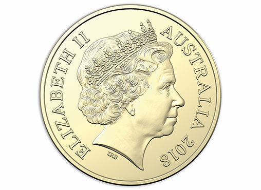 2018 $2 Queen's Head (large head) Depicts obverse issued from 1999-2011 