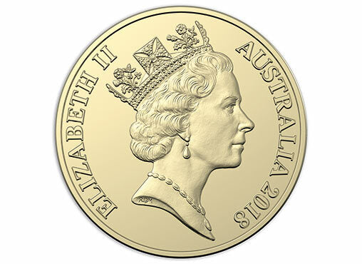 2018 $2 Queen's Head (small head) Depicts obverse issued from 1988 - 1998