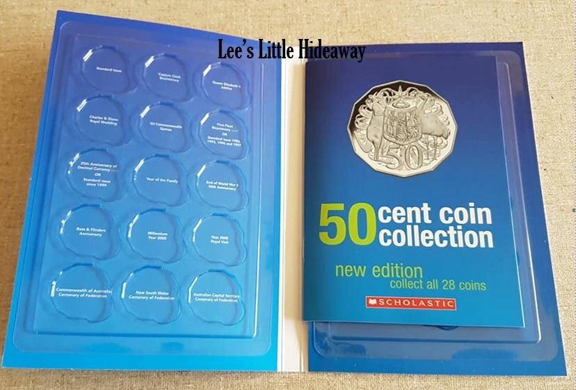 50 Cent Coin Collection book (album/folder)