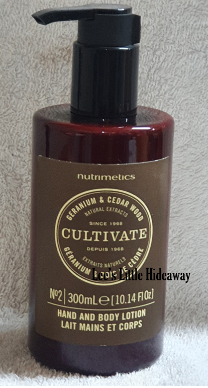 Nutrimetics Cultivate Hand and Body Lotion 300ml - Geranium & Cedar wood