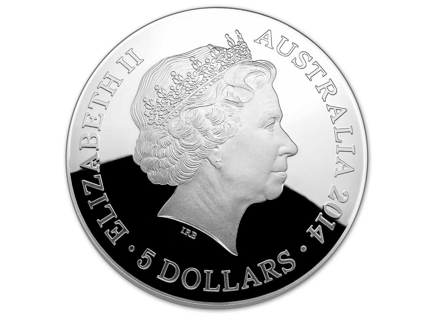 2014 $5 SOUTHERN SKIES ORION 1oz SILVER COLOURED DOMED COIN
