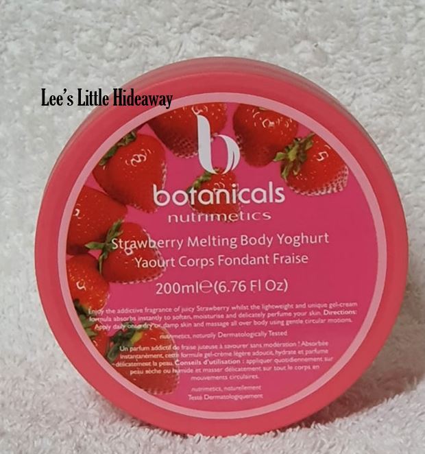 Nutrimetics Botanicals Strawberry Melting Body Yoghurt 200ml