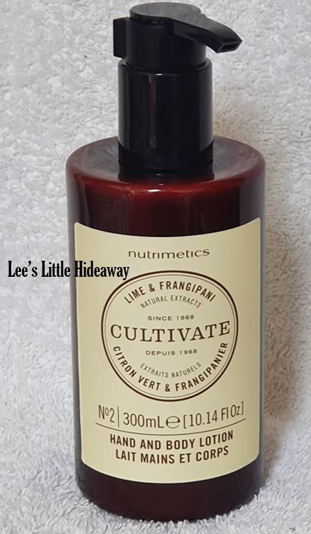 Nutrimetics Cultivate Hand & Body Lotion 300ml - Lime & Frangipani