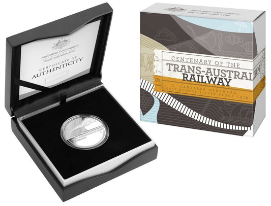 2017 Centenary of the Trans-Australian Railway ‘C’ Mintmark Proof Coin