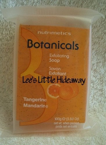 Nutrimetics Botanicals Exfoliating Soap - Tangerine 100g