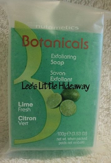 Nutrimetics Botanicals Exfoliating Soap - Lime 100g