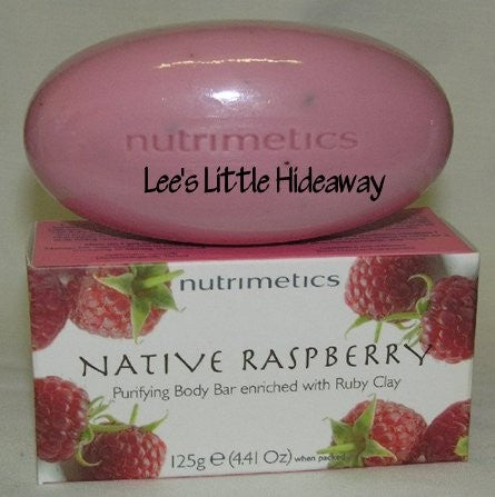 Nutrimetics Raspberry Purifying Body Bar 125g