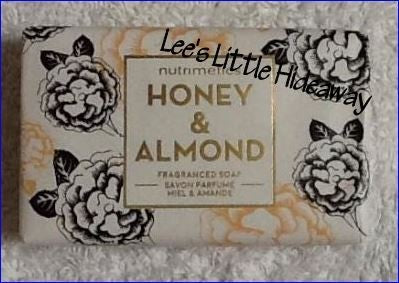Nutrimetics Honey & Almond Fragranced Soap 100g