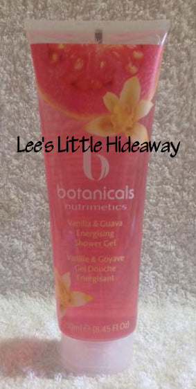 Nutrimetics Botanicals Vanilla & Guava Energising Shower Gel 250ml